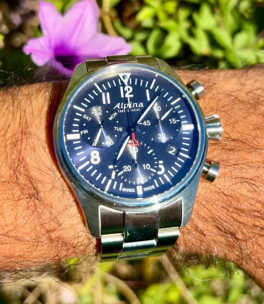 Alpina Startimer Pilot Chronograph Day Quartz by Daniel C.
