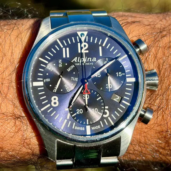 Alpina Startimer Pilot Chronograph Day Quartz by Daniel C.