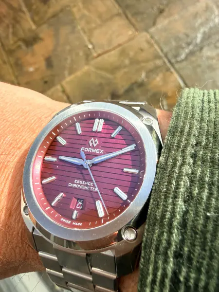 Formex Essence Chronometer wrist photo by Matt C.
