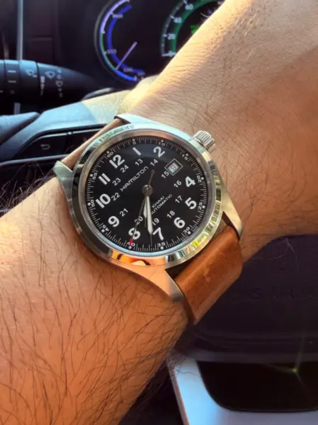 Hamilton Khaki Field Automatic — photo by Siddharth B.