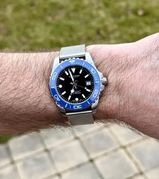 Longines HydroConquest ref. L3.779.4.90.6 wrist photo by Daniel C.