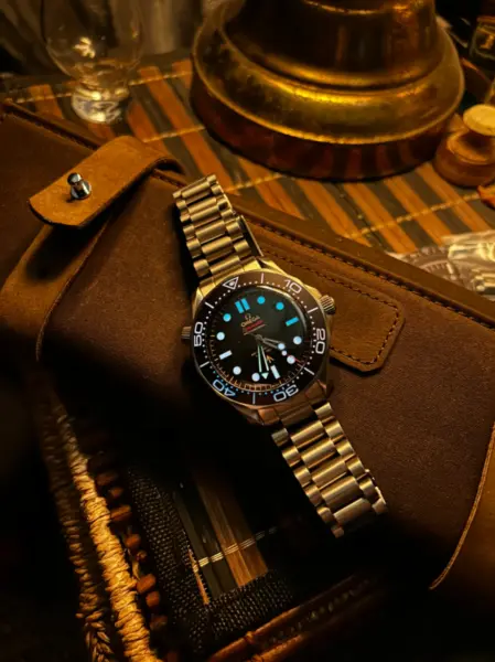 Omega Seamaster Diver 300M Co-Axial Master Chronometer Titanium & Sedna Gold by Walt H.