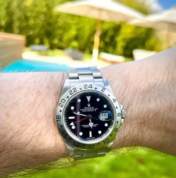 Rolex Explorer II ref. 16570 wrist photo by chris h.