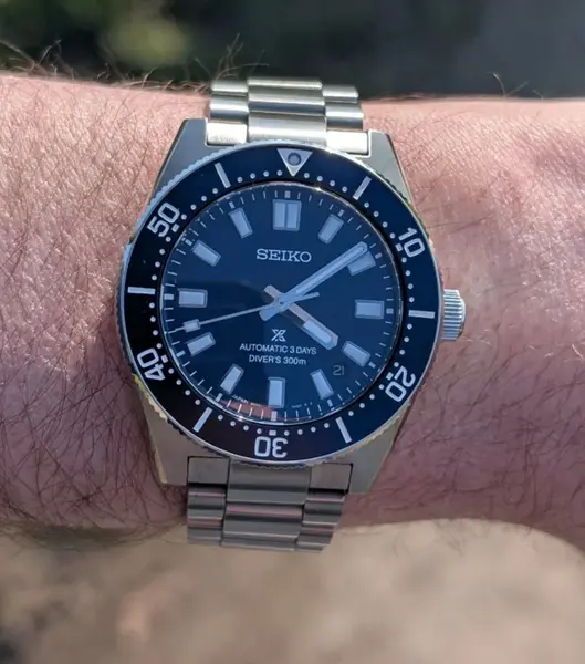 Seiko 63MAS ref. SPB453 wrist photo by Paul J.