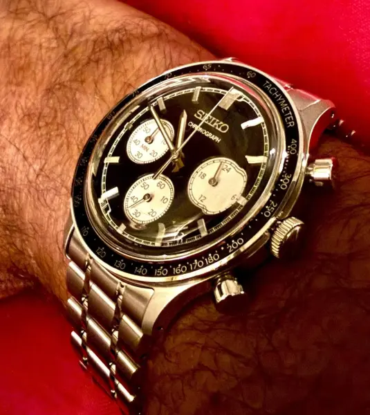 Seiko Sport Chronograph ref. SSB479P1 wrist photo by Daniel C.
