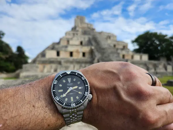 Seiko Vintage ref. 7002-7000 wrist photo by Michael M.