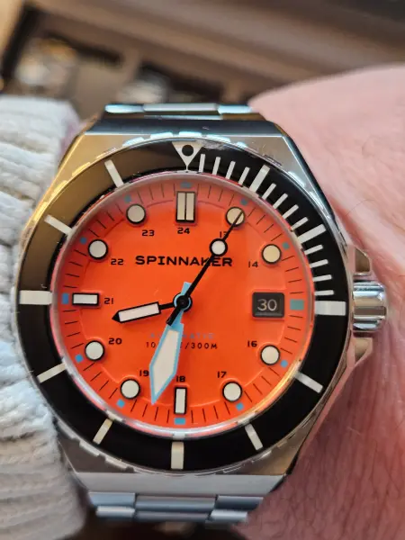 Spinnaker Dumas wrist photo by Lonnie W.