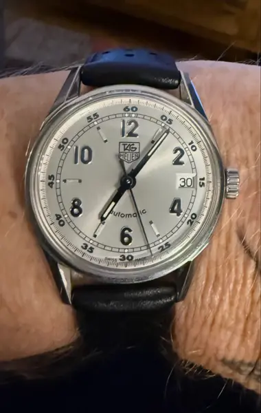 TAG Heuer Carrera Calibre 5 Automatic ref. WAR211B.FC6181 wrist photo by MrDazzaFazza