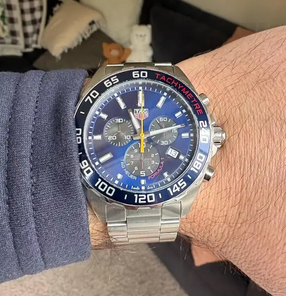 TAG Heuer Formula 1 Chronograph Quartz ref. CAZ101AK.BA0842 wrist photo by Daniel C.