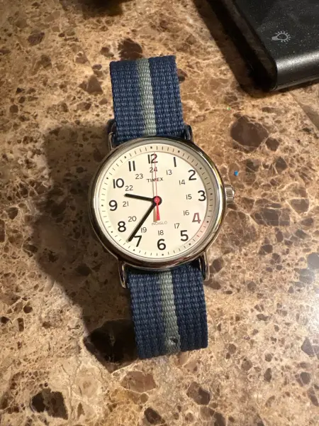 Timex Weekender wrist photo by Daniel C.