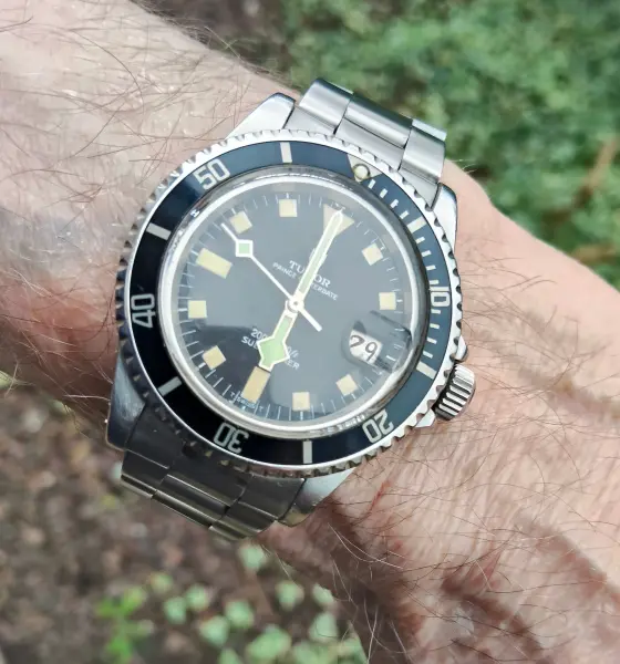 Tudor Submariner ref. 9411/0 wrist photo by Wolter R.