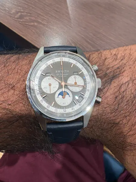 Zenith El Primero wrist photo by Dilip P.