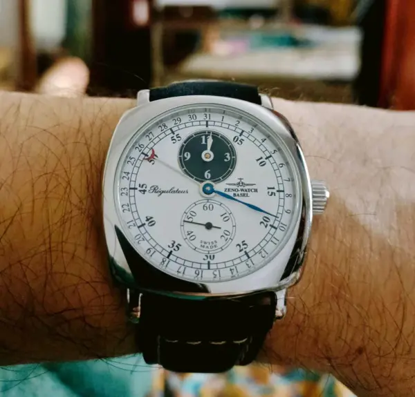 Zeno Watch Basel Regulator wrist photo by Sébastien G.